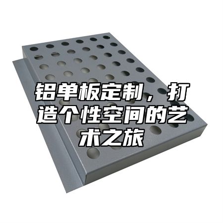 铝单板定制，打造个性空间的艺术之旅