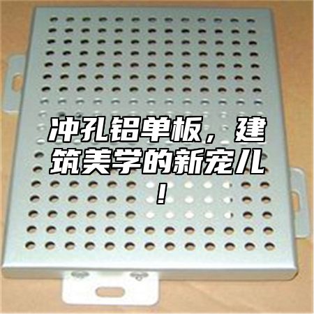 冲孔铝单板，建筑美学的新宠儿！