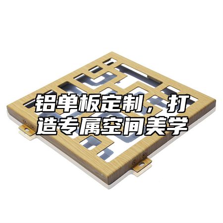 铝单板定制，打造专属空间美学