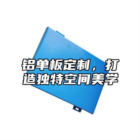 铝单板定制，打造独特空间美学