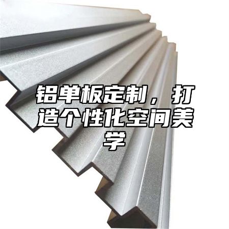 铝单板定制，打造个性化空间美学