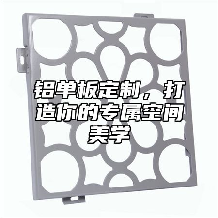 铝单板定制，打造你的专属空间美学